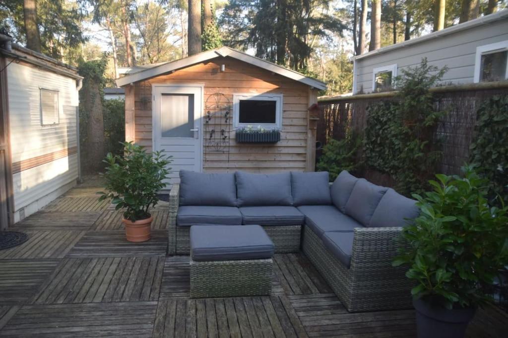 Te Huur: Leuke 4-Persoons Stacaravan Op Top Locatie! Hoenderloo Exteriér fotografie